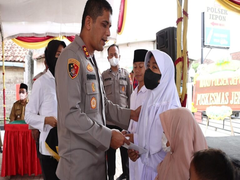 Menempati Gedung Baru, Polsek Jepon Gelar Tasyakuran