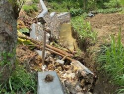 Diterjang Banjir Bandang, Bangunan Talud Senilai 130 Juta di Desa Sarirejo Jebol
