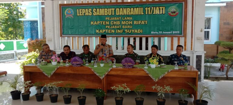 Sosialisasi PMK Dilaksanakan pada Acara Lepas Sambut Dan Ramil 11 / Jati