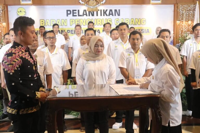 Pelantikan BPC HIPMI Blora, Wabup Blora: Ayo Kita Investasi di Blora
