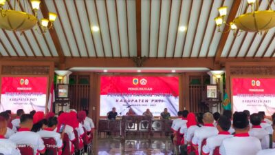 Pj Bupati Pati Kukuhkan Pengurus Karang Taruna Masa Bhakti 2022 – 2027
