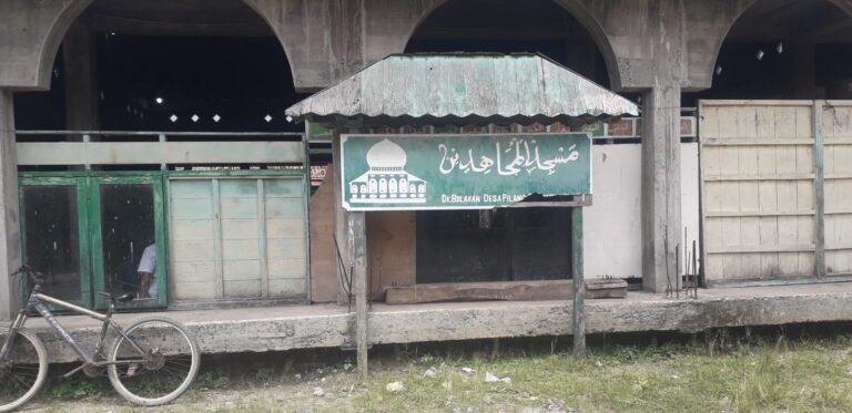 Setelah Panen Raya, Pembangunan Masjid Al Mujahidin-Pilang Akan Dilanjutkan Lagi