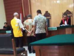 Sidang Lanjutan Kasus Dugaan Pemalsuan SK oleh Kades Kentong, Ketua Panitia Mengaku Diperintah Kades