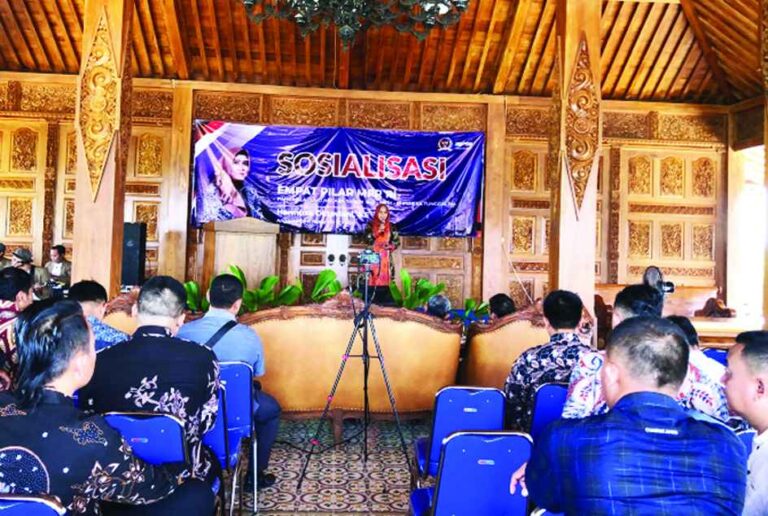 Gelar Sosialisasi 4 Pilar, Harmusa: Kita Wajib Menjaga Keutuhan Negara