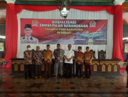 Ikuti Sosialisasi Empat Pilar di Rembang, para Wredatama Terlihat Bahagia