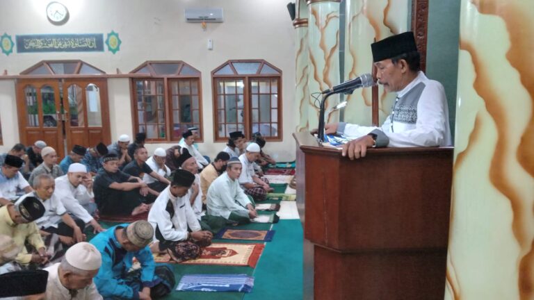 Ramadan, Jamaah Masjid Nurul Falah Perumnas Karangjati Adakan Kultum Dua Kali dalam Sehari
