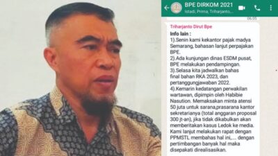 Tutupi Kasus Ledok, Dirut BPE Mengaku Diperas Wartawan
