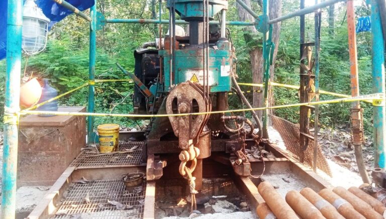 Polda Jateng Pasang Garis Polisi pada Titik Lokasi Sumur Ledok 27