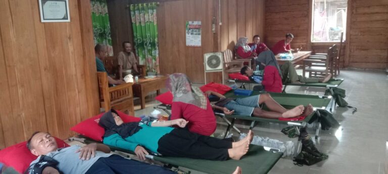 12 Kali Laksanakan Kegiatan Donor Darah, Desa Sambongwangan Diusulkan Jadi “Kampung Donor”