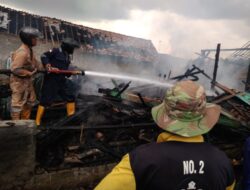Diamuk si Jago Merah, Rumah Milik Janda di Wotbakah-Japah Terbakar Habis