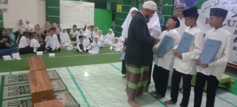 TPQ Attaqwa Randublatung Gelar Kelulusun dan Pelepasan Santri Tahun Ajaran 2022-2023