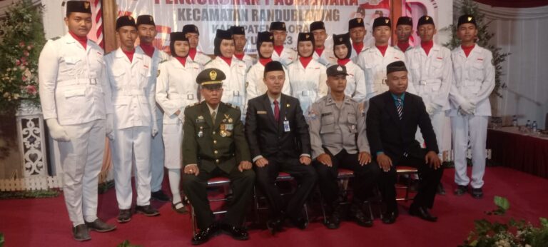 Tim Paskibraka Kecamatan Randubalung Dikukuhkan