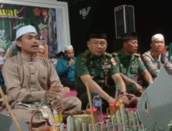 Peringati HUT TNI ke-78, Koramil 09 Randublatung Gelar Sholawatan Maulud Nabi