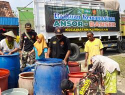 GP Ansor Kecamatan Kunduran Kirim Bantuan Air Bersih ke Desa Buloh