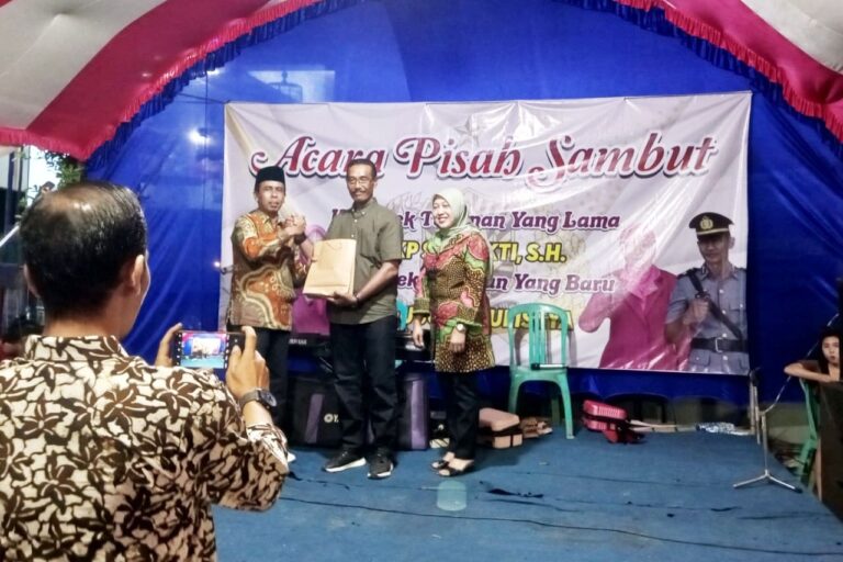 Pisah Sambut, Iptu Joko Sulistya Jabat Kapolsek Todanan yang Baru