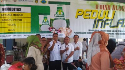 BUMD Blora Peduli Inflasi, Gelar Pasar Murah di Tiga Kecamatan