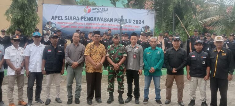 Mamasuki Hari Tenang Panwaslu Randublatung Gelar Apel Siaga Tahapan Pemilihan Umum