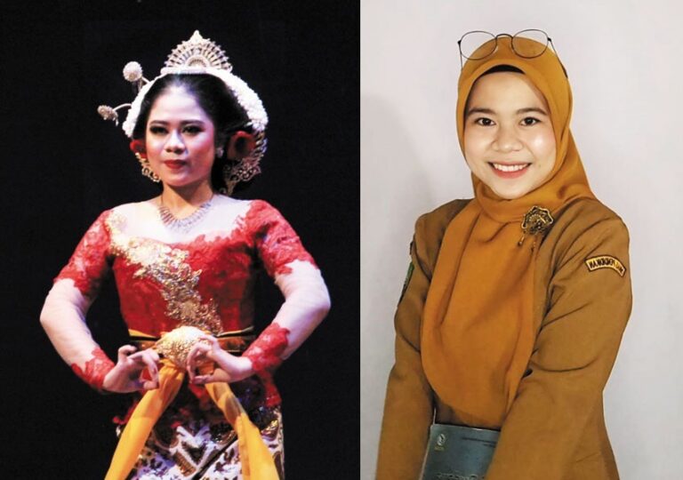 Meski sudah Jadi Guru Dinda Tetap Menari