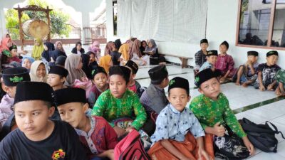 Lomba Religi pada Haul Kyai Masyhuri, Diikuti Sejumlah Paud hingga SMP Negeri