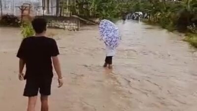 Curah Hujan Tinggi, Wilayah Pati Selatan Kembali Dilanda Banjir