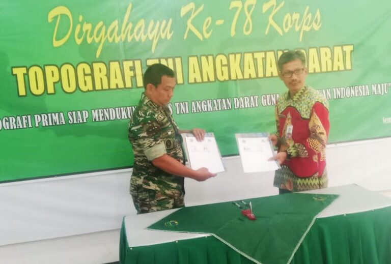 Tingkatkan Mutu Lulusan, SMK Negeri 1 Kunduran Bekerja Sama dengan Korps Topografi KODAM IV / Diponegoro