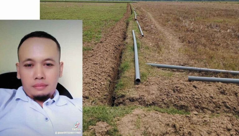 Pemdes Bandungrojo, Manfaatkan Dana Desa untuk Pipanisasi Air Irigasi Pertanian