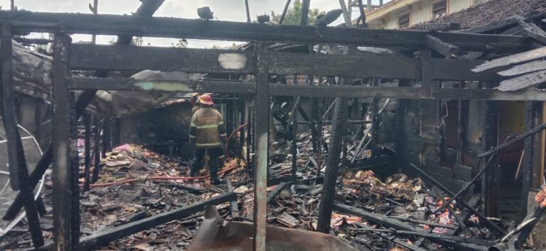 Gudang Sembako di Ngawen Ludes Terbakar, Kerugian Capai Ratusan Juta Rupiah