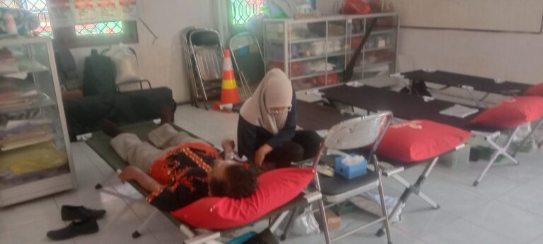 PMI Cepu Gelar Donor Darah di Desa Nglungger – Kradenan