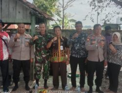 Kegiatan Polisi RW di Desa Pelem Kecamatan Jati Dihadiri Jajaran Polres Blora