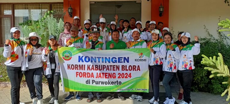 Ikuti FORDA di Purwokerto, KORMI Blora Pamitan ke Dinporabudpar