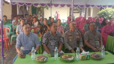 Polsek Randublatung Umumkan Dua Anggota yang Naik Pangkat pada Acara Tasyakuran HUT Bhayangkara ke-78