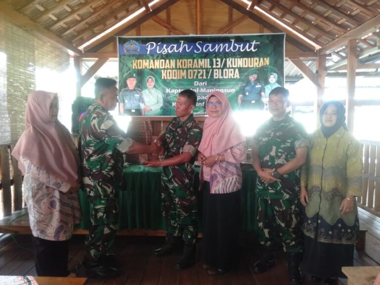 Sertijab Danramil Kunduran, Kapten Infanteri Subeno Gantikan Kapten Infanteri Maningsun