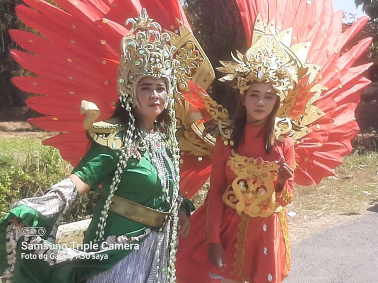 “Nyai Blorong” Ikut Karnaval di Desa Bandungrojo, Ngawen
