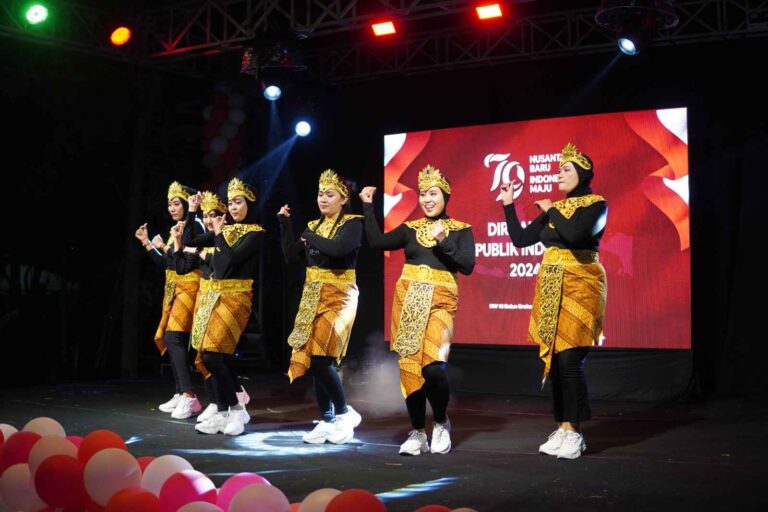 Puncak Acara HUT ke-79 Republik Indonesia, Warga Balun Graha Cepu Gelar Panggung Terbuka