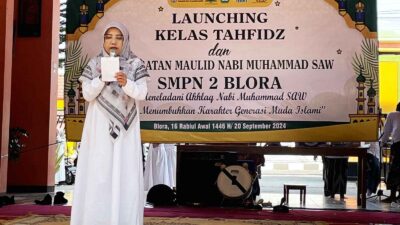 Peluncuran Program Kelas Tahfidz di SMP N 2 Blora: Upaya Menjaga dan Menambah Hafalan Al-Qur’an Siswa