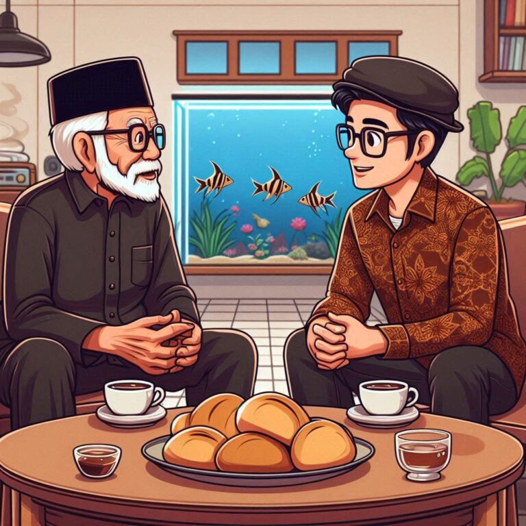 Pertemuan Hangat dengan Pak Pinar: Menjaga Eksistensi Koran di Era Digital