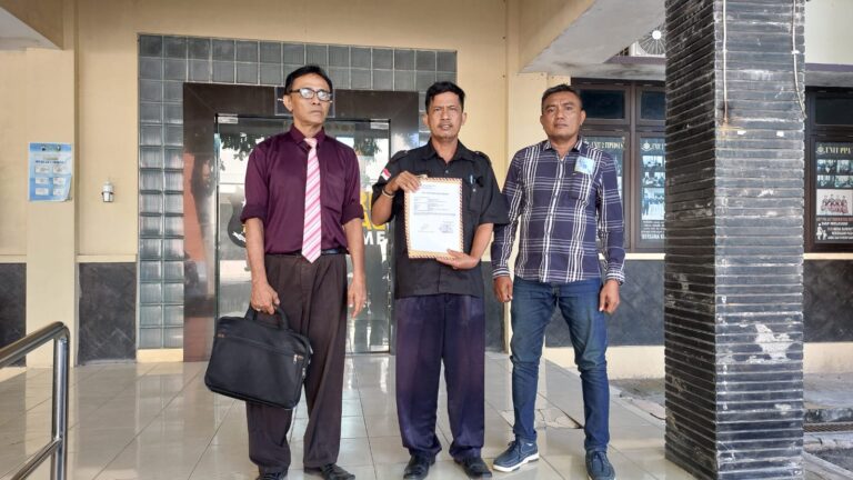 Keruk Tanah Milik Warga, Kades Sinomwidodo Dilaporkan ke Polres Pati