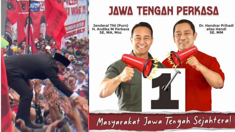 Jelang Hari Tenang, PDI-P Pati Gelar Kegiatan Jalan Sehat dan Acara Tebus Sembako Murah