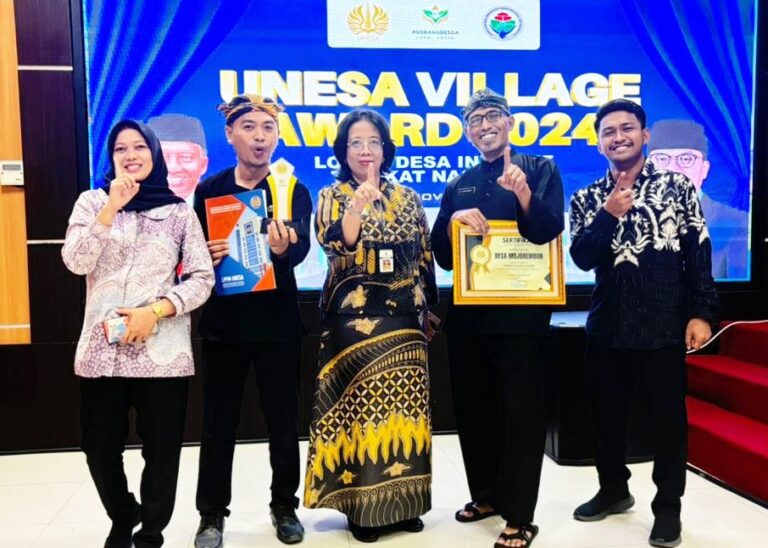 Masuk 10 Besar Desa Inklusif, Desa Mojorembun Jadi Finalis “Unesa Village Award”