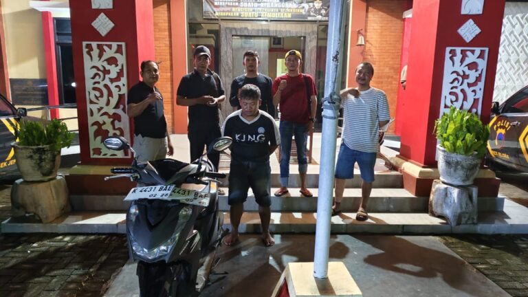 Pelaku Curanmor di Perumahan Bhayangkara Residence-Jepon Dibekuk Polisi