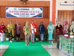 DWP Kecamatan Jiken, Blora Gelar Lomba Kebaya Jawa