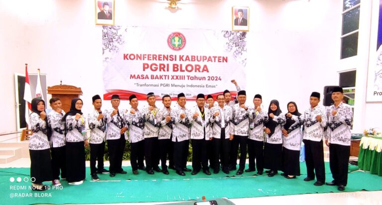 Melalui Konferensi, Yatni Terpilih sebagai Ketua PGRI Blora periode 2024-2029