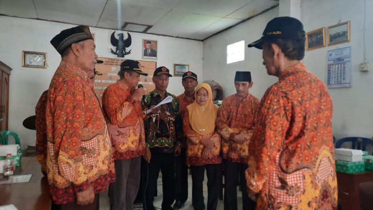 H. Rajiman Santarko Terpilih Kembali sebagai Ketua PWRI Kecamatan Jepon Masa Bakti 2025-2030