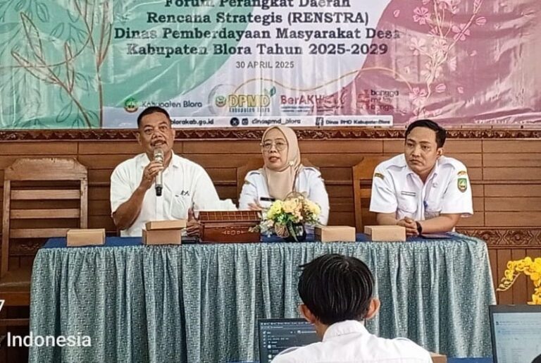 Dinas PMD Blora Gelar Kegiatan Renstra, Targetkan Peningkatan Indeks Desa Mandiri