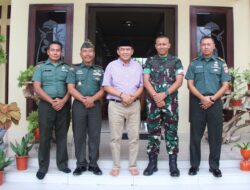 Kunker ke Koramil Jiken, Dandim 0721/Blora Silaturahmi ke Tokoh Masyarakat