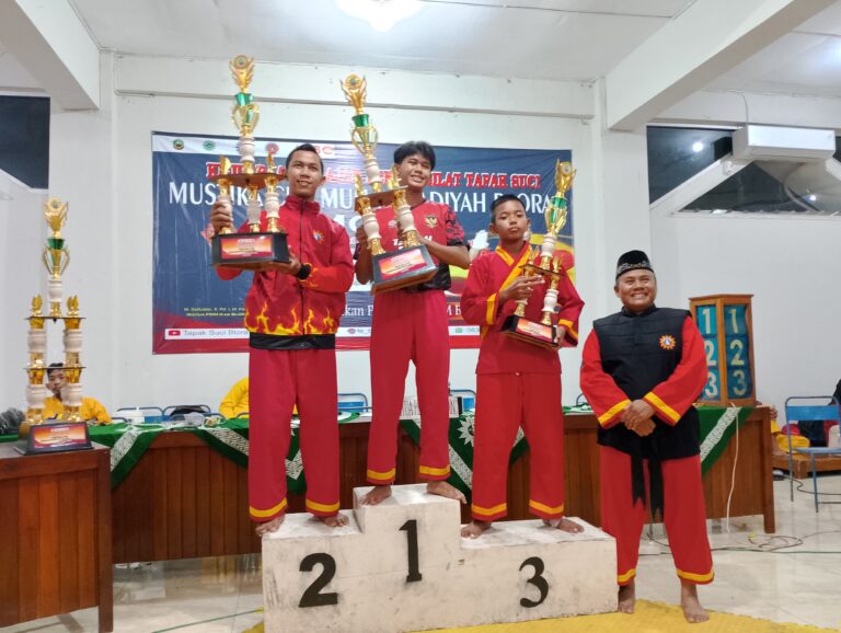 Kejuaraan Pencak Silat Tapak Suci Mustika Cup Muhammadiyah Blora, Pontren At-Tajdid Cepu Raih 9 Emas dan 6 Perak