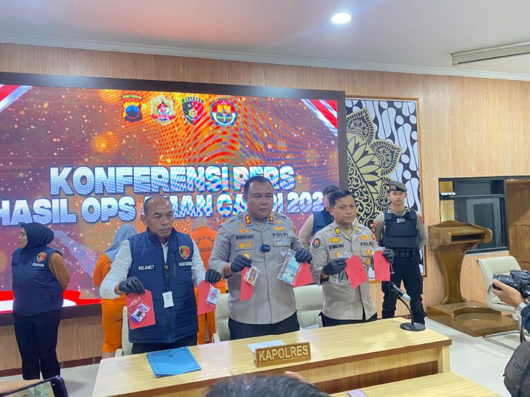 Polres Blora Tegas Berantas Premanisme: 5 Pelaku Ditahan, Termasuk Oknum Wartawan dan Pengancam Bersenjata Tajam