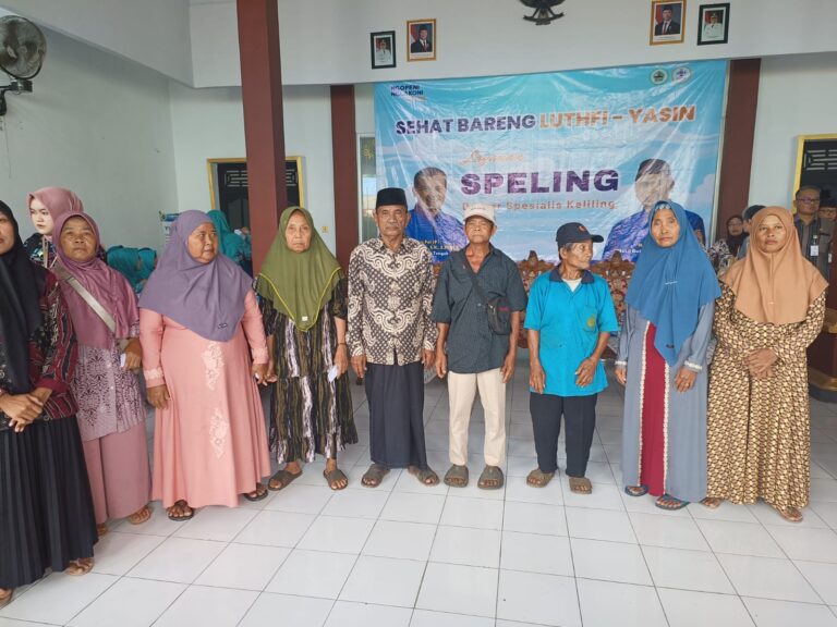 Ratusan Warga Sukolilo Serbu Layanan Kesehatan Gratis Program Speling di Desa Kedungwinong