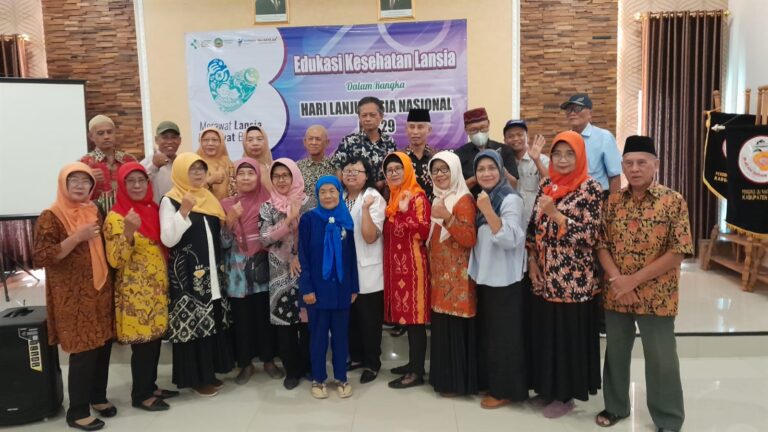 Peringati Hari Lansia ke-29, Dinkesda Blora Gelar Edukasi Kesehatan untuk Lansia