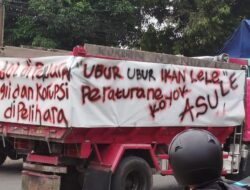 Ratusan Sopir Truk Demo Aturan ODOL, Jalan Lingkar Selatan Pati Nyaris Lumpuh
